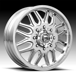 Fuel FF66D 8-Lug Polished Forged Dually Custom Truck Wheels 2